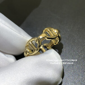 Do CD Navy ring, 18k yellow gold