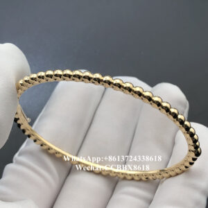 VCA Perlée pearls of gold bracelet, 18k yellow gold